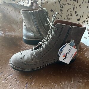 Aetrex Gray Ankle Boots
